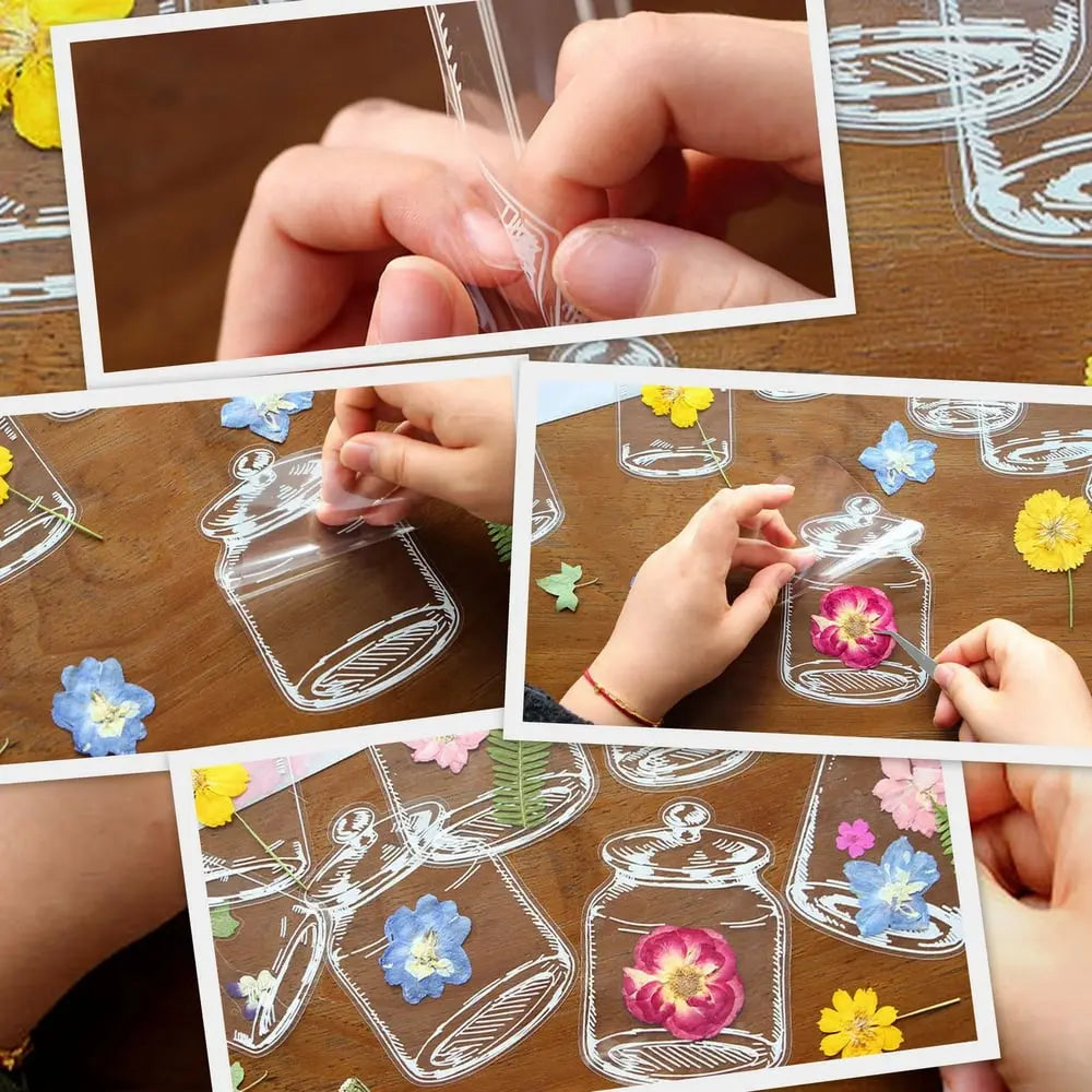 BowLift | Transparent DIY Flower Bookmark