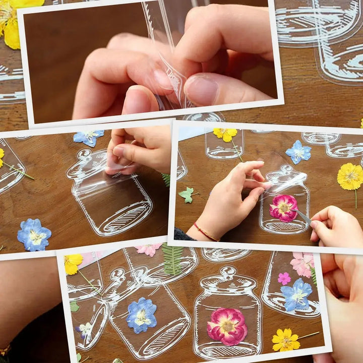 BowLift | Transparent DIY Flower Bookmark