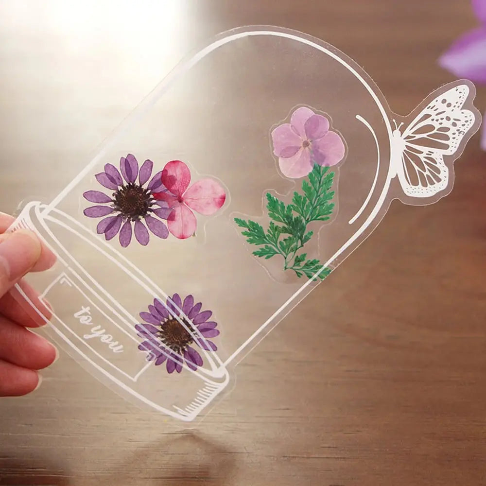 BowLift | Transparent DIY Flower Bookmark