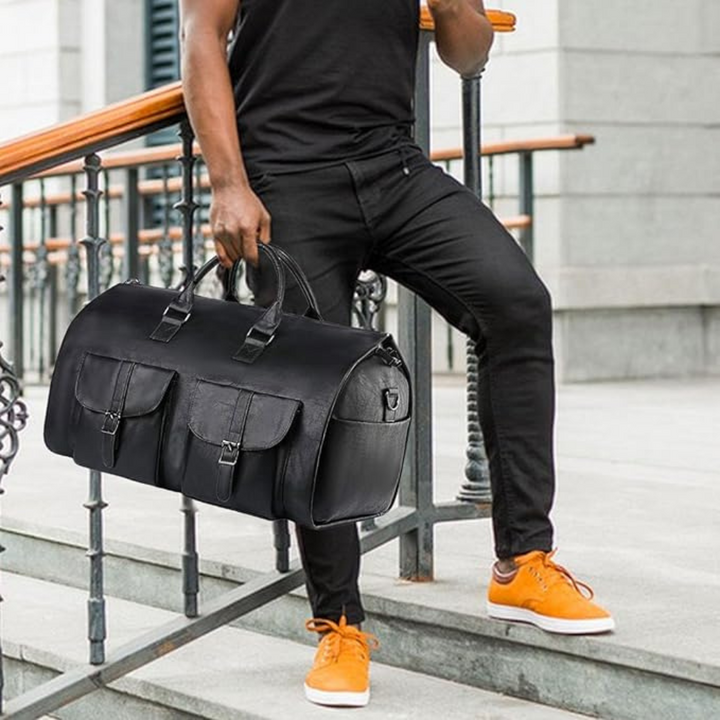 BowLift | Travel Duffel Bag Leather Carry On Luggage