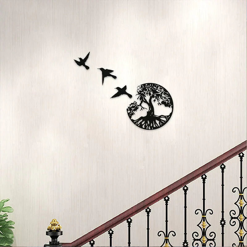 BowLift | Black Metal Wall Art Home Decor