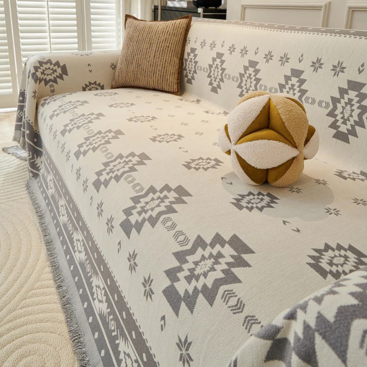 BowLift | Tribal Harmony Reversible Sofa Cover