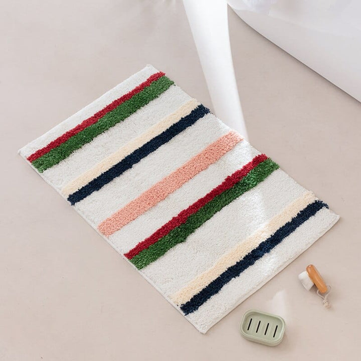 Tufting Dots Bathroom Mat Bowlift