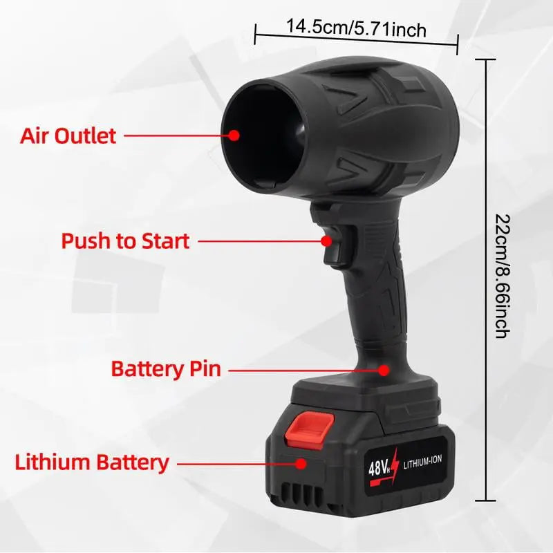 BowLift | Powerful Battery Blower – Effortlessly blows away leaves, dust & dirt!