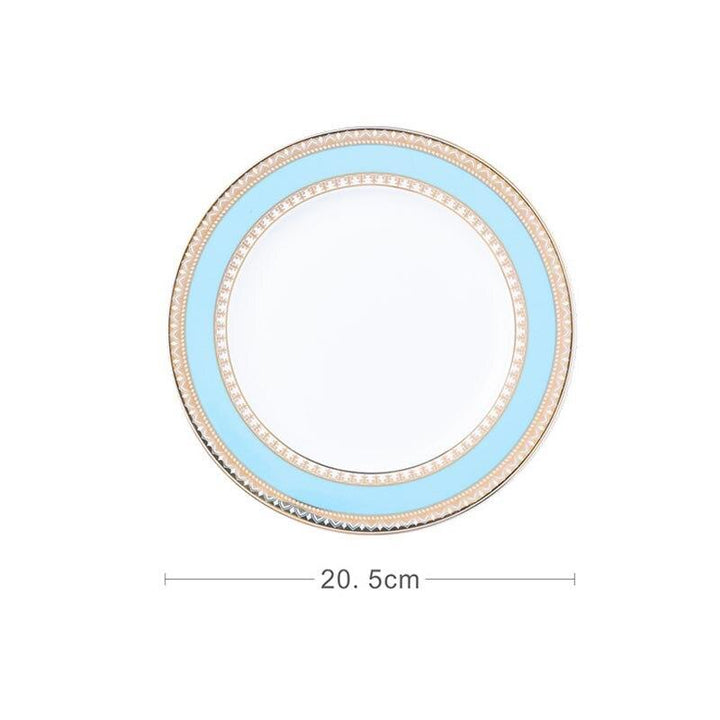 Turquoise 4-piece dinner set Bowlift
