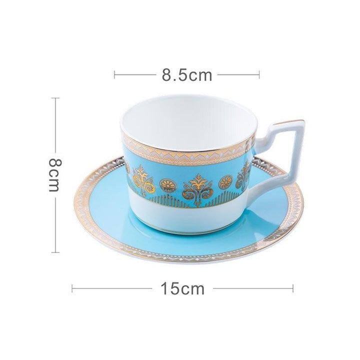 Turquoise 4-piece dinner set Bowlift
