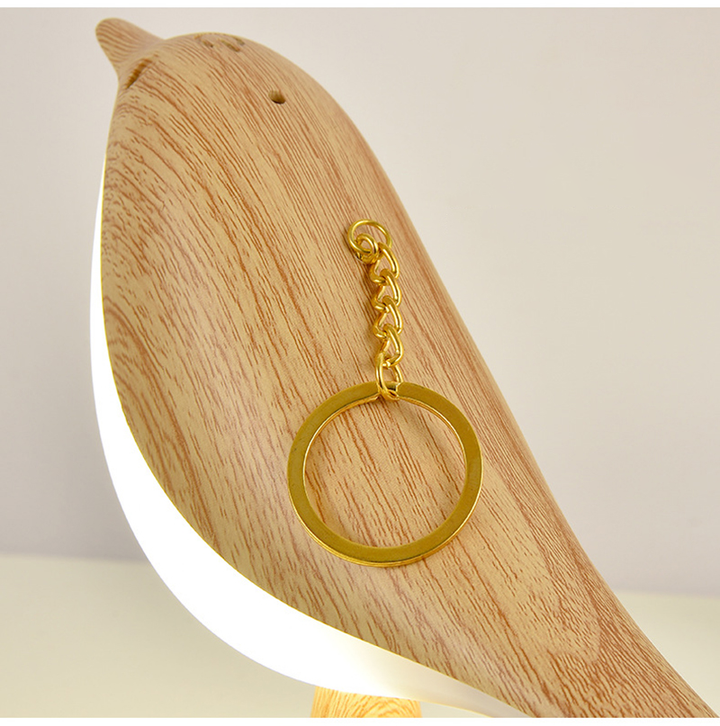 BowLift | Rechargeable LED night light with touch sensor and creative bird design
