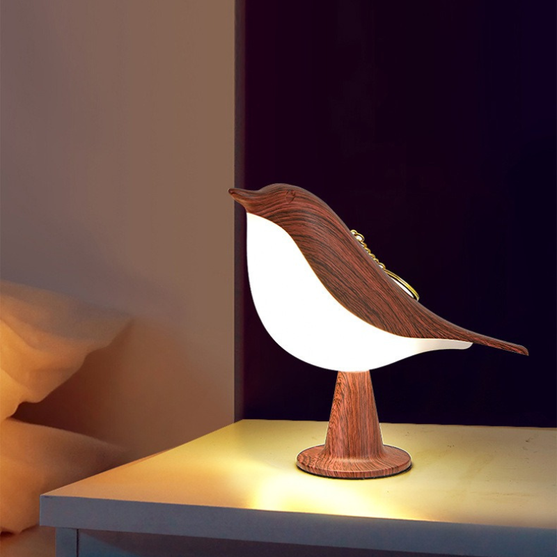 BowLift | Rechargeable LED night light with touch sensor and creative bird design