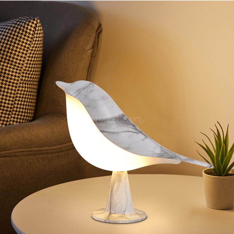 BowLift | Rechargeable LED night light with touch sensor and creative bird design