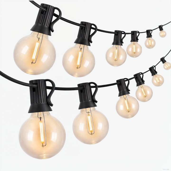 BowLift | TwinkleTrail waterproof LED light chain for Outdoor with Warm Glow