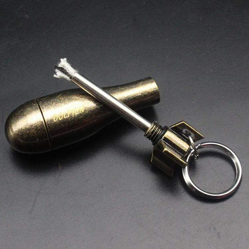 BowLift | Survivor Flame Permanent Outdoor Lighter – Waterproof Refillable Magnesium Match