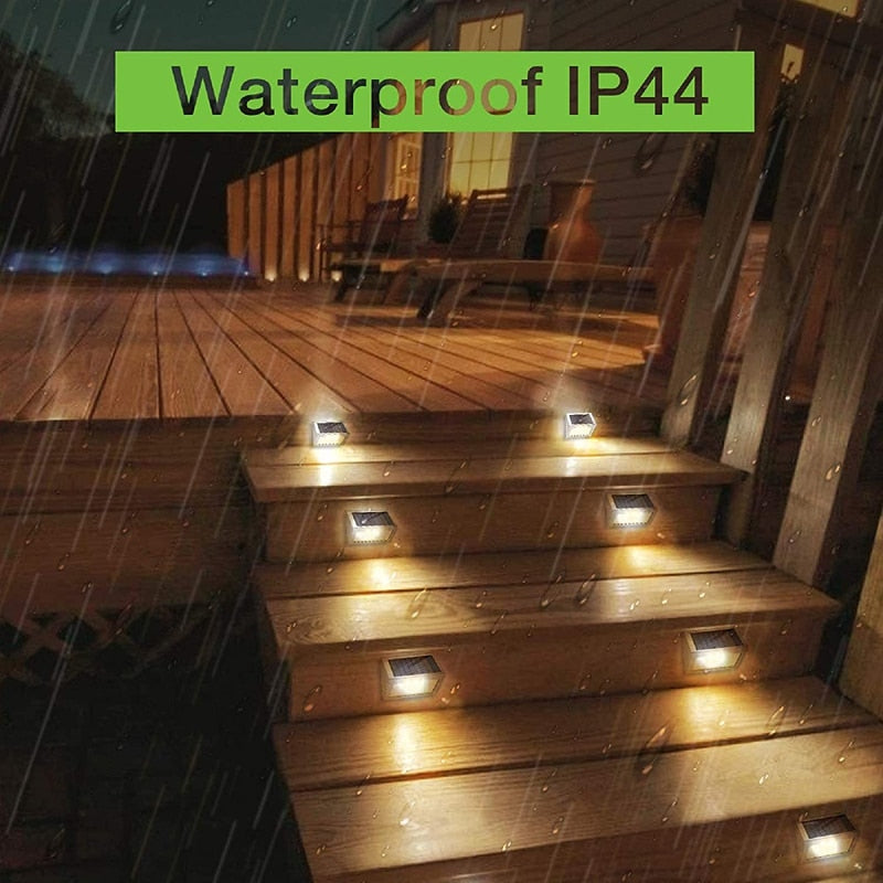 BowLift | Solar Powered LED Outdoor Stairs Light