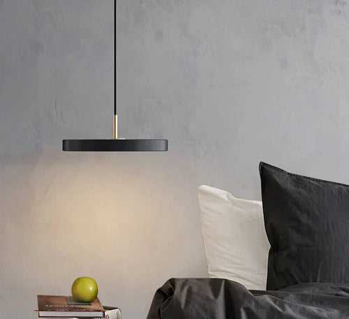 BowLift | Modern UFO lamp with metallic finish