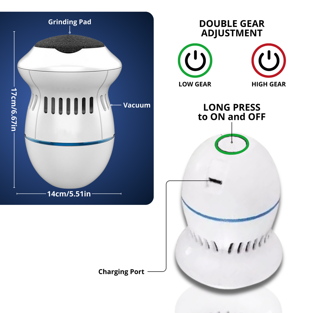 Electric Foot Care Professional | No More Calluses! | Bowlift