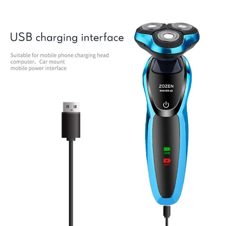 BowLift | USB Charging Electric Shaver Waterproof Professional Beard Trimmer