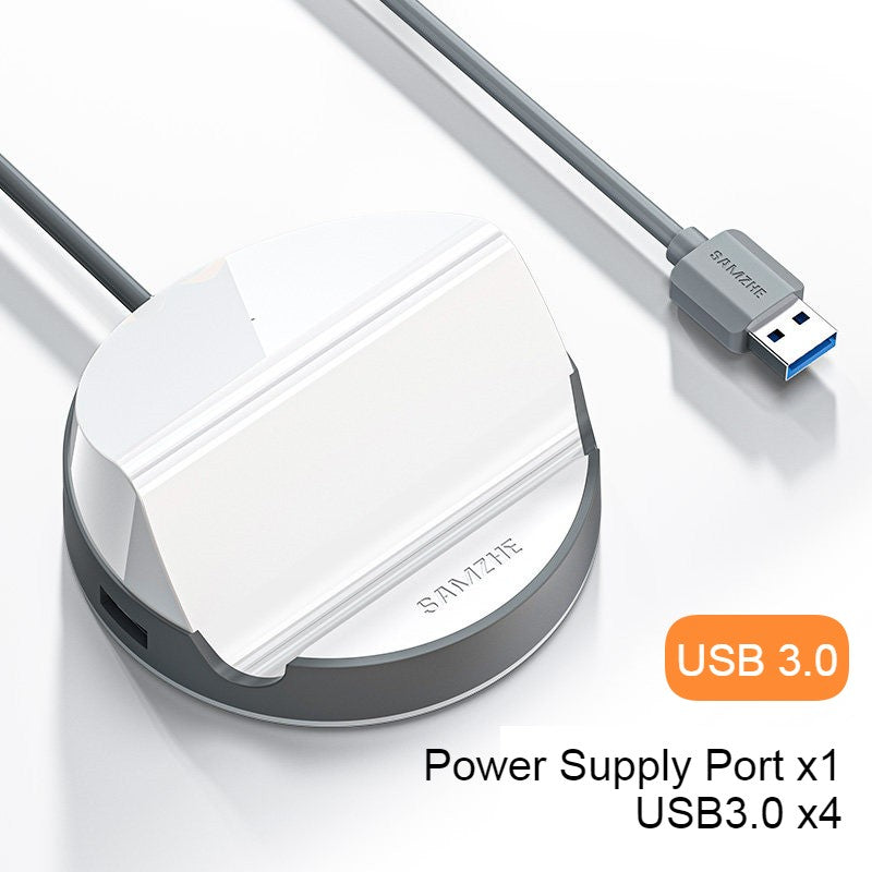 BowLift | USB 3.0 Hub with 4 USB Ports & Phone Holder, for HHD, Flash Drive, Fan, Keyboard, Mouse