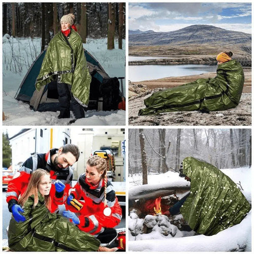 BowLift | Survival Sleeping Bag Ultralight – Fits in the Bag & Thermal Insulating