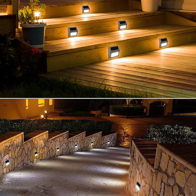BowLift | Solar Powered LED Outdoor Stairs Light