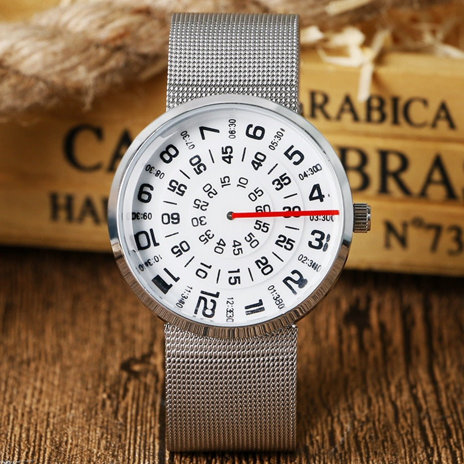 BowLift | Creative Quartz Modern Dial Watch