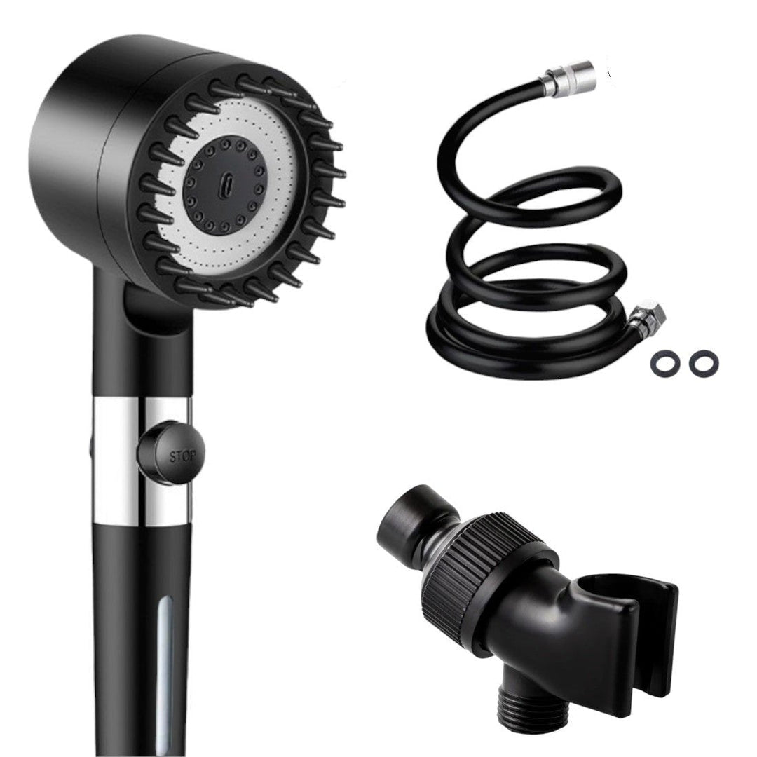 AquaRelax - Luxury Massage Showerhead with High Pressure Bowlift