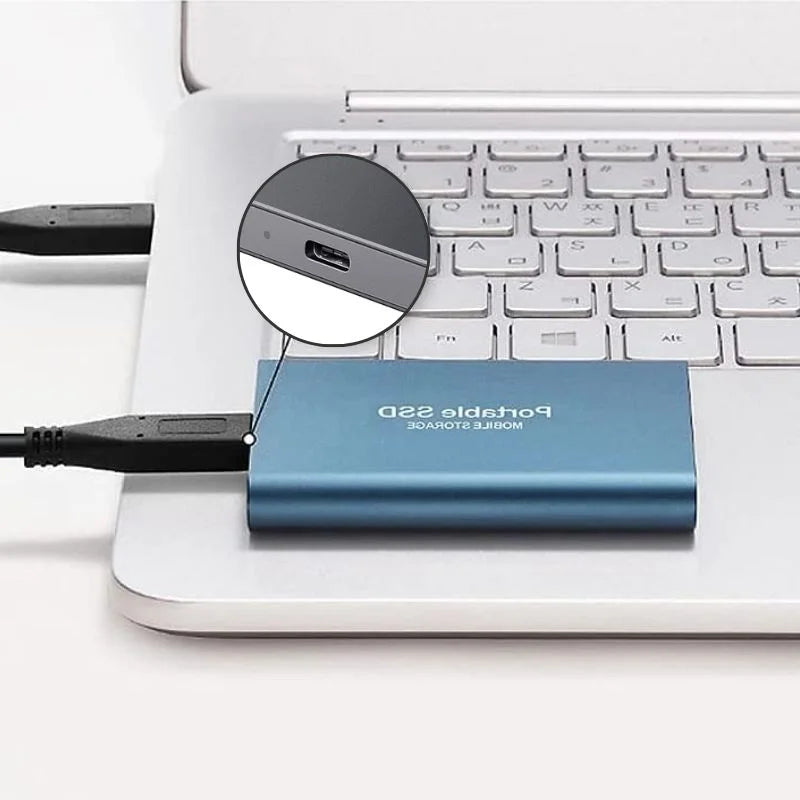 BowLift | Portable External SSD – Ultra Fast SSD External Hard Drive with USB 3.1 for Secure Data Storage