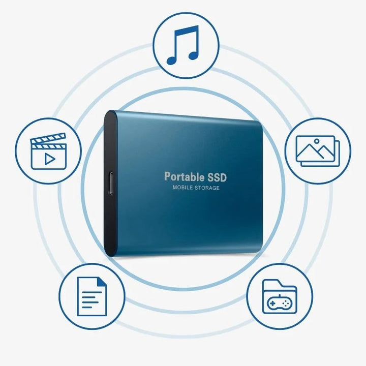 BowLift | External SSD Drive Aluminum Portable Storage