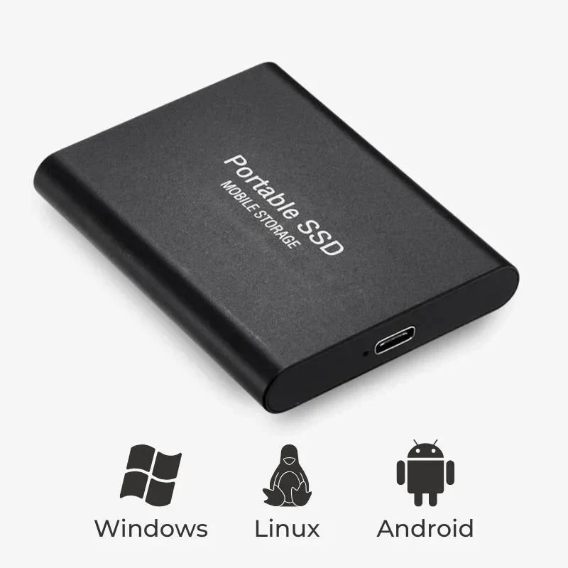 BowLift | Portable External SSD – Ultra Fast SSD External Hard Drive with USB 3.1 for Secure Data Storage