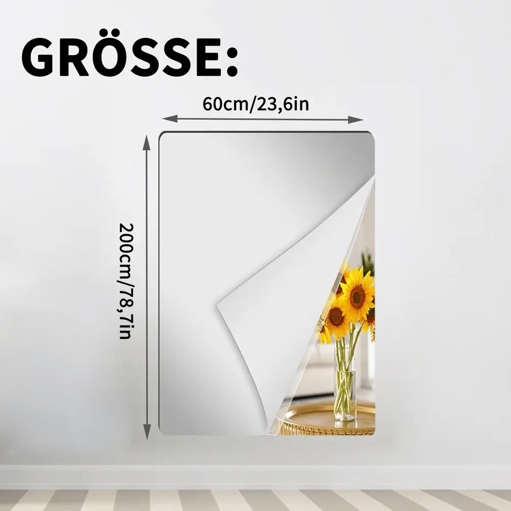 BowLift | Ultra-flexible Mirror - safe and shatterproof