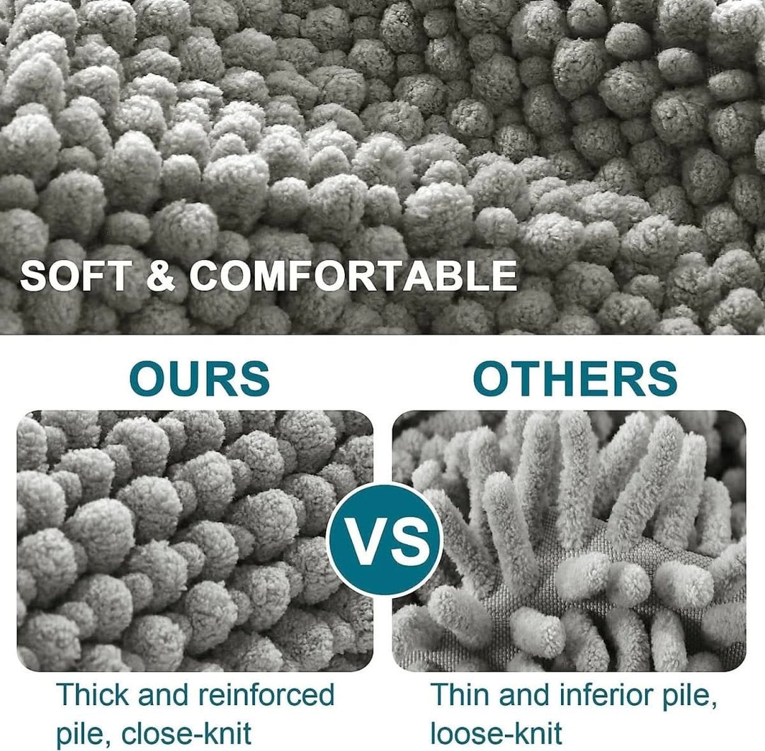BowLift | Microfiber Bath Mat for Comfort & Safety