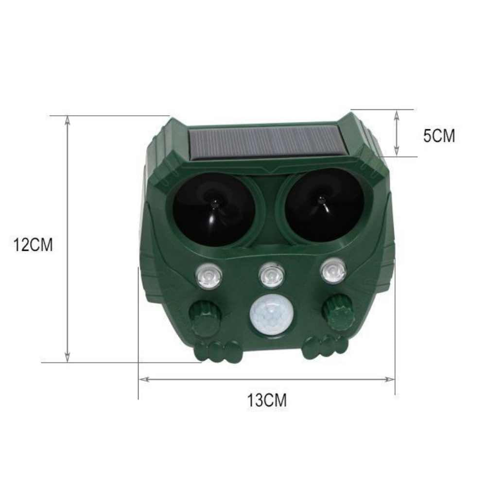 BowLift | Ultrasonic Cat Repellent Ultrasound and Noise Sonar Repellent Deterrent for Cat, Fox, Rat, Squirrel and Dog