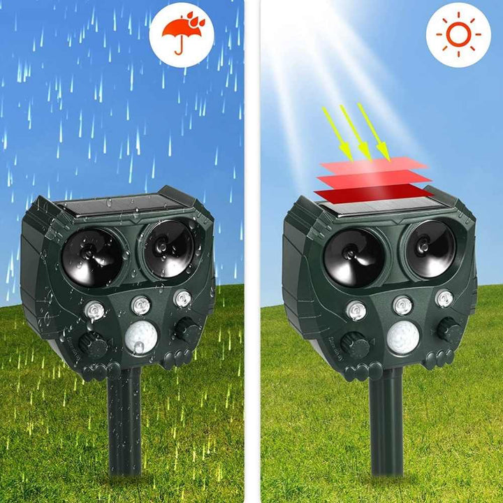 BowLift | Ultrasonic Cat Repellent Ultrasound and Noise Sonar Repellent Deterrent for Cat, Fox, Rat, Squirrel and Dog