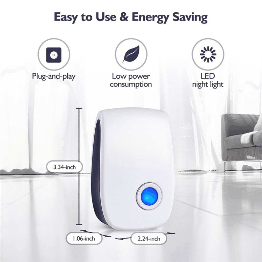BowLift | Pest Repeller Ultrasonic Plug In Indoor Electronic Pest Control Device