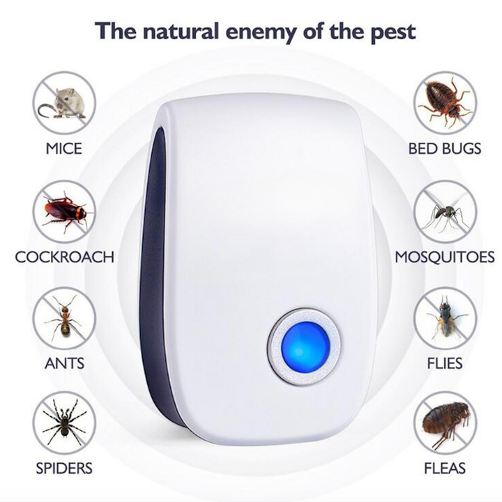 BowLift | Pest Repeller Ultrasonic Plug In Indoor Electronic Pest Control Device