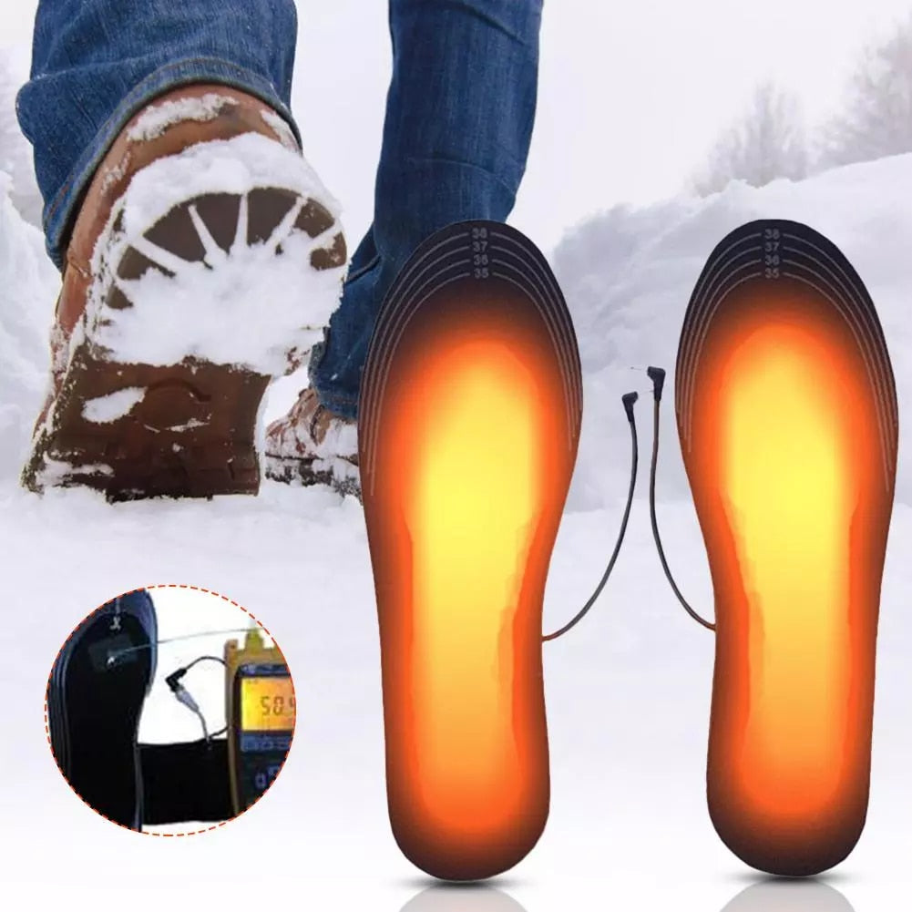 BowLift | Rechargeable Heated Insoles – USB rechargeable with Adjustable Heat Settings