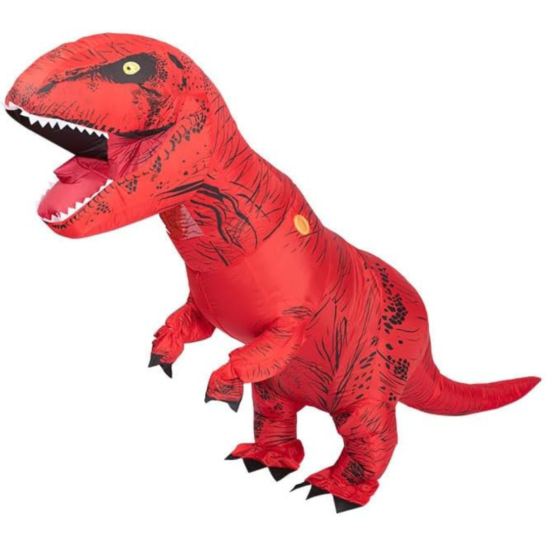 DinoBlast Inflatable T-Rex Costume – Gigantic Unisex Dress-Up Suit | Bowlift