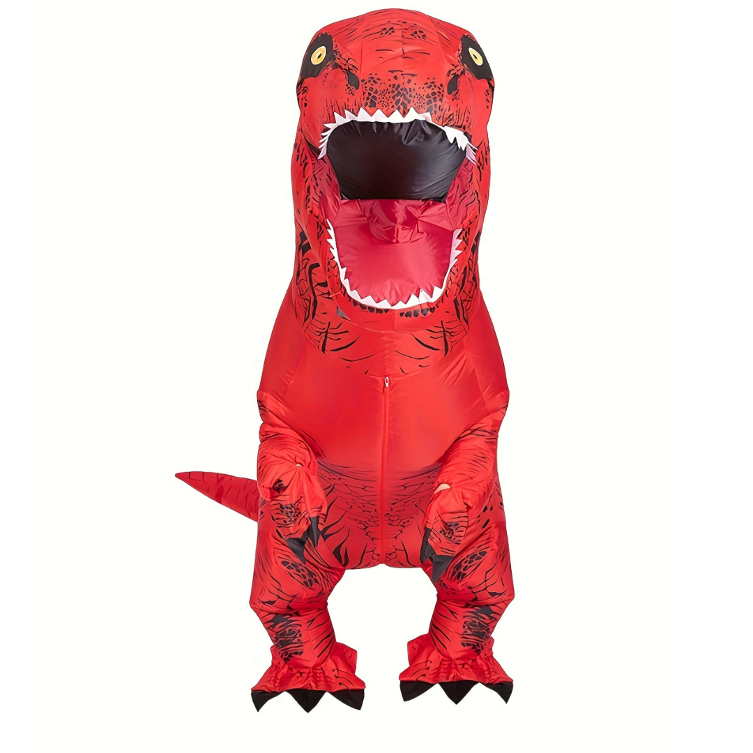 DinoBlast Inflatable T-Rex Costume – Gigantic Unisex Dress-Up Suit | Bowlift