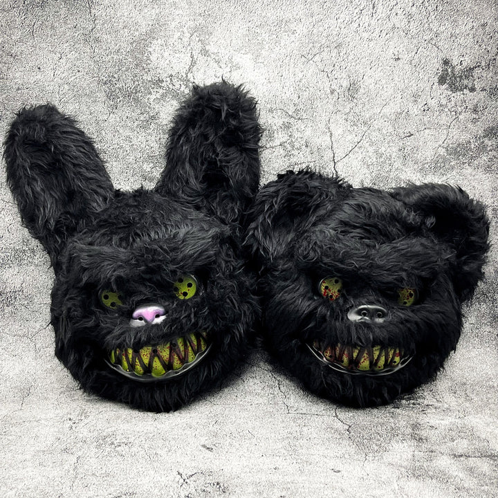 BowLift | Scary Mask Furro | Unisex Halloween Mask | Cartoon Horror Design | Faux Fur