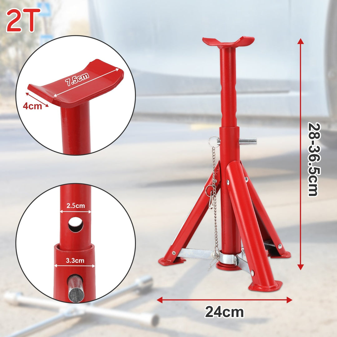 2T/3T Support Stands Support Stand Automotive 2 Pieces | Bowlift