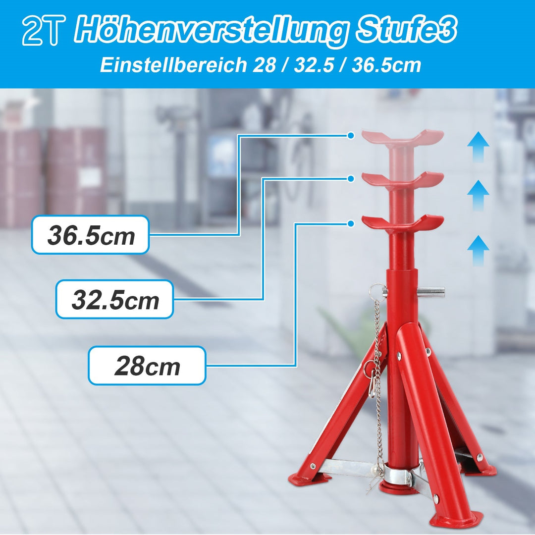 2T/3T Support Stands Support Stand Automotive 2 Pieces | Bowlift