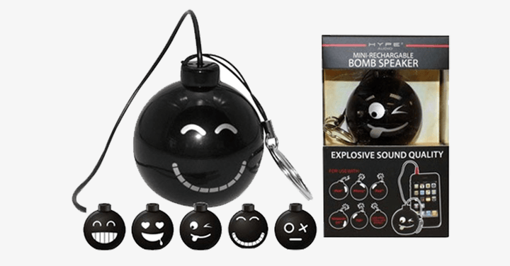 BowLift | Mini Bomb Speaker - Portable and Rechargeable - Stereo Quality Speaker that is Easy to Transport