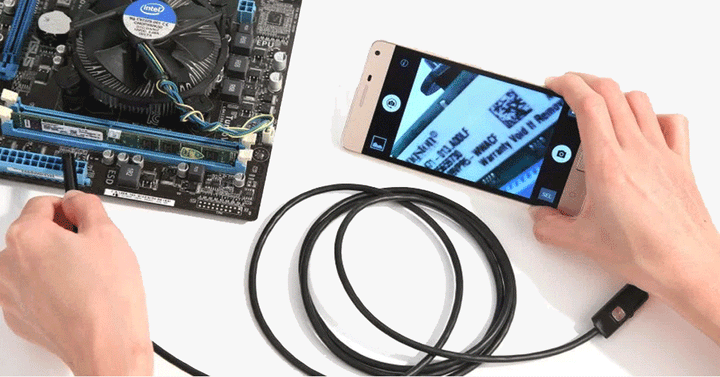 BowLift | Endoscope camera – Click underwater now too!