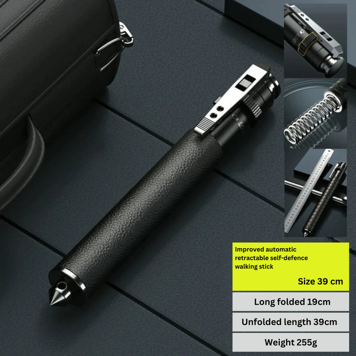 BowLift | Folding hiking pole made of steel self-defense