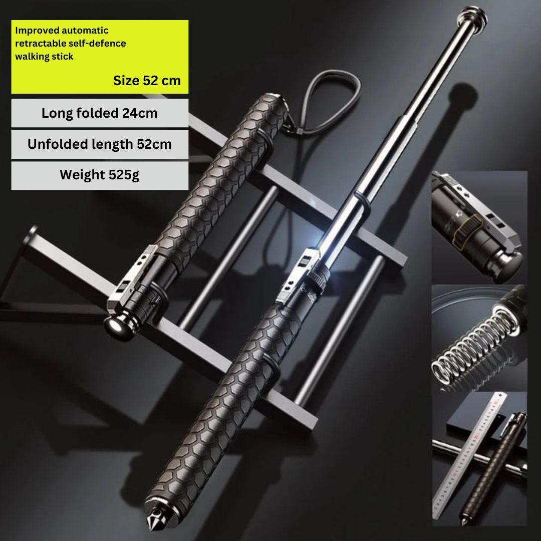 BowLift | Folding hiking pole made of steel self-defense