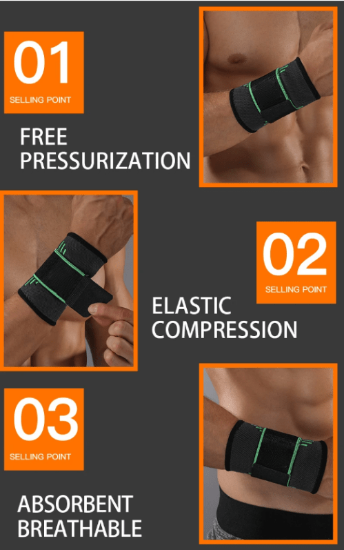 BowLift | WristRelief 3D – Wrist brace with stabilizing 3D compression