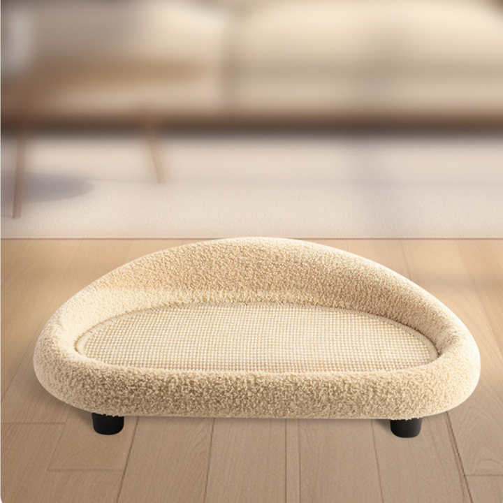 BowLift | Stylish Cat Bed with Scratching Area & Cuddly Pillow