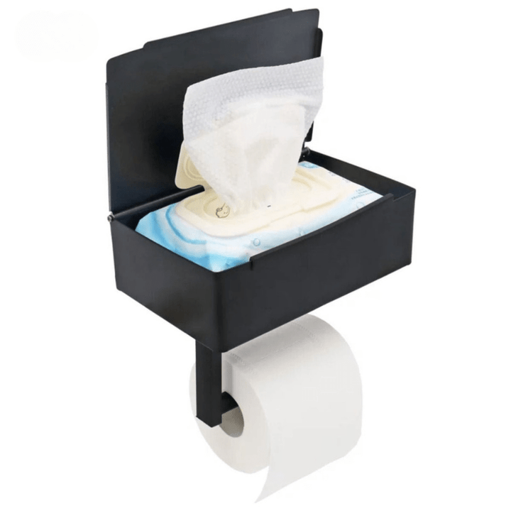 BowLift | Stainless steel with multifunctional storage compartment for your bathroom