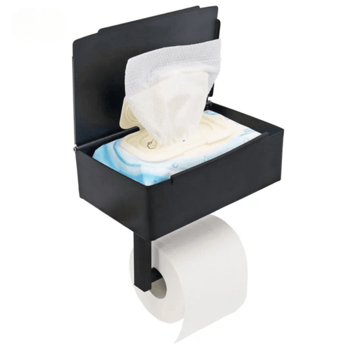 BowLift | Stainless steel with multifunctional storage compartment for your bathroom