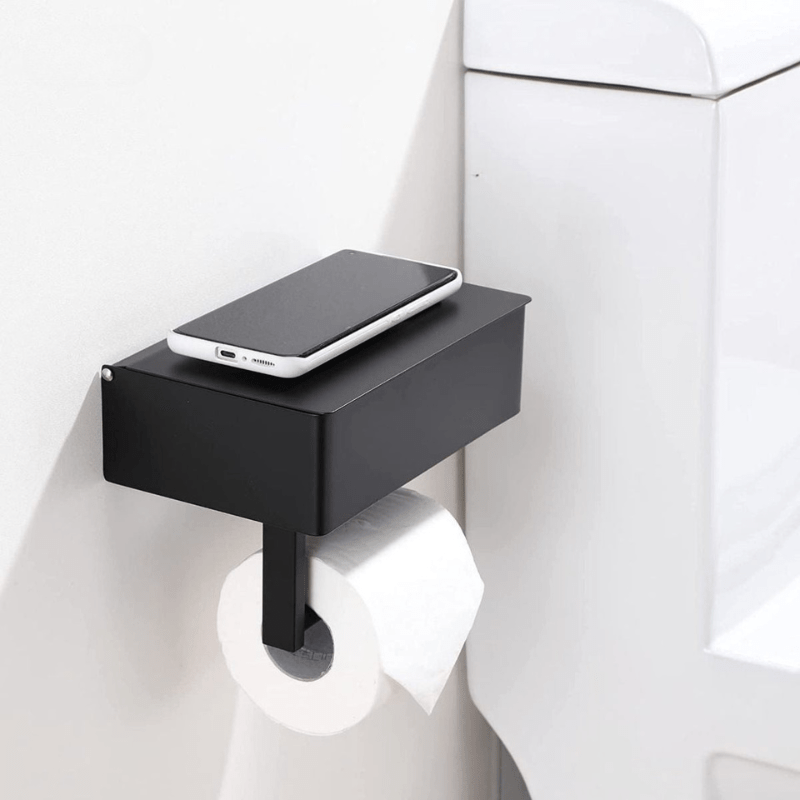 BowLift | Stainless steel with multifunctional storage compartment for your bathroom