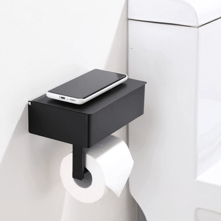 BowLift | Stainless steel with multifunctional storage compartment for your bathroom