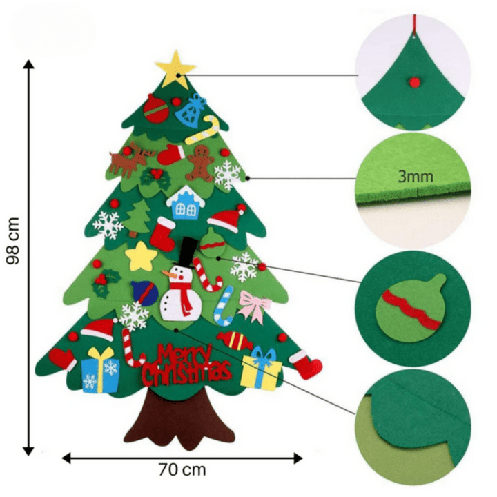 BowLift | DIY Christmas tree for children - Learn creatively & playfully